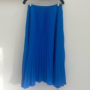 Pleated Midi Skirt, size 4